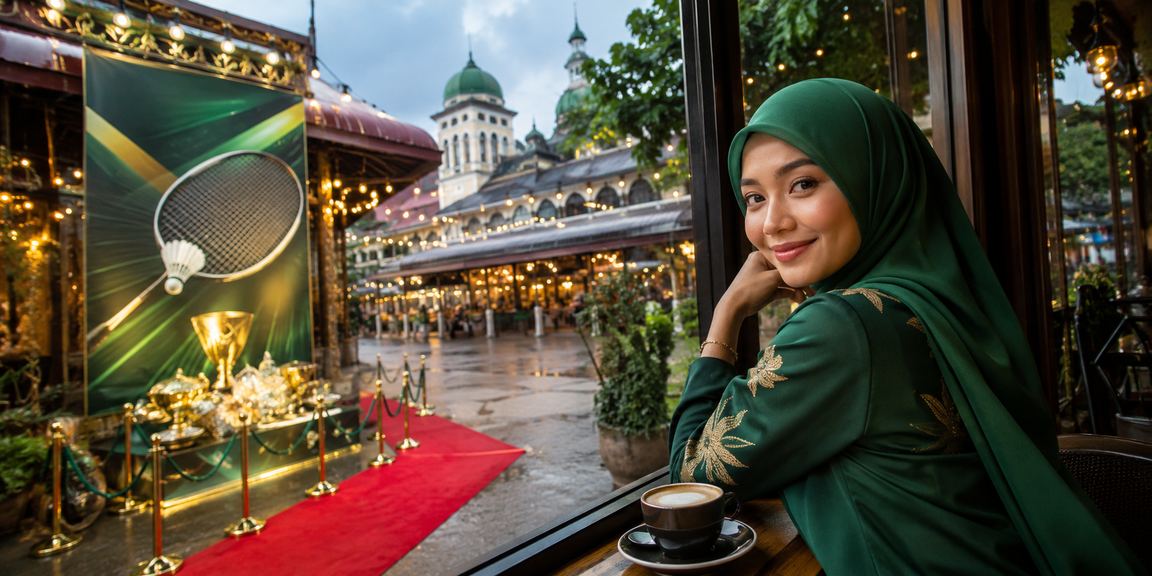 Suasana hiburan kasino di Kota Bharu dengan tema sukan tempatan