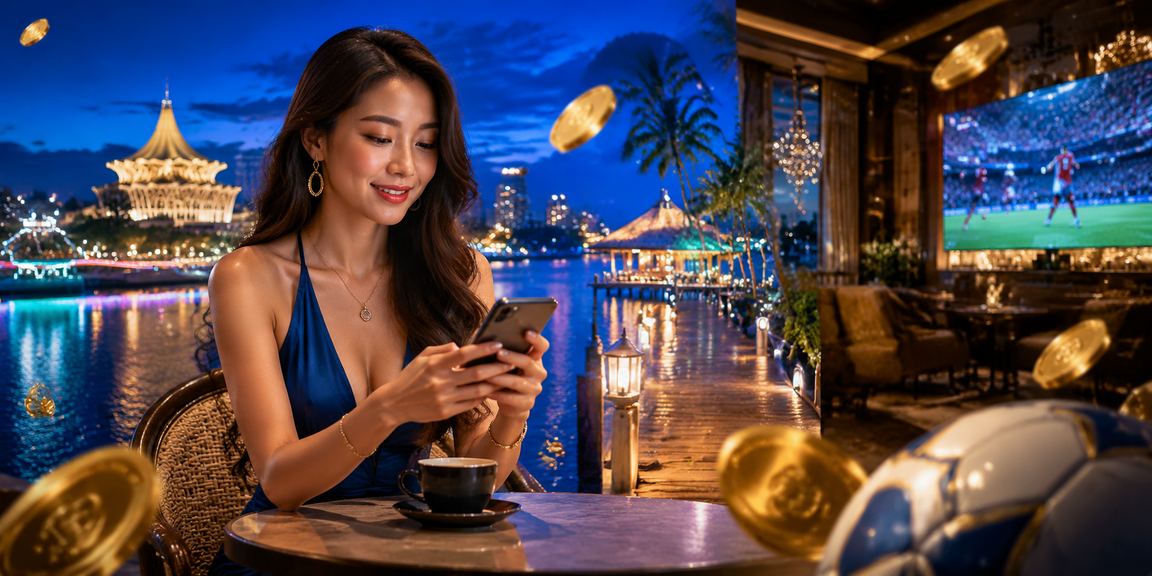 Pengalaman kasino mudah alih di Kuching dengan paparan telefon pintar
